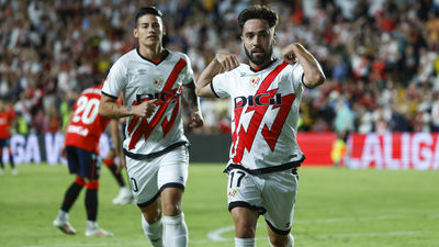 3-1. El Rayo Vallecano remonta a Osasuna en el estreno de James Rodríguez