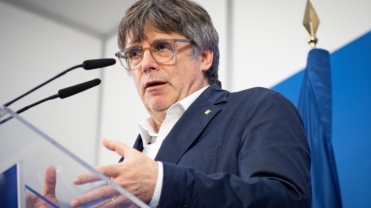 El expresidente catalán Carles Puigdemont