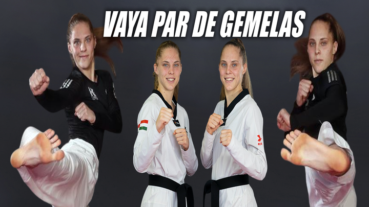 Viviana y Luana Marton, las gemelas de oro, el taekwondo las trajo a Madrid