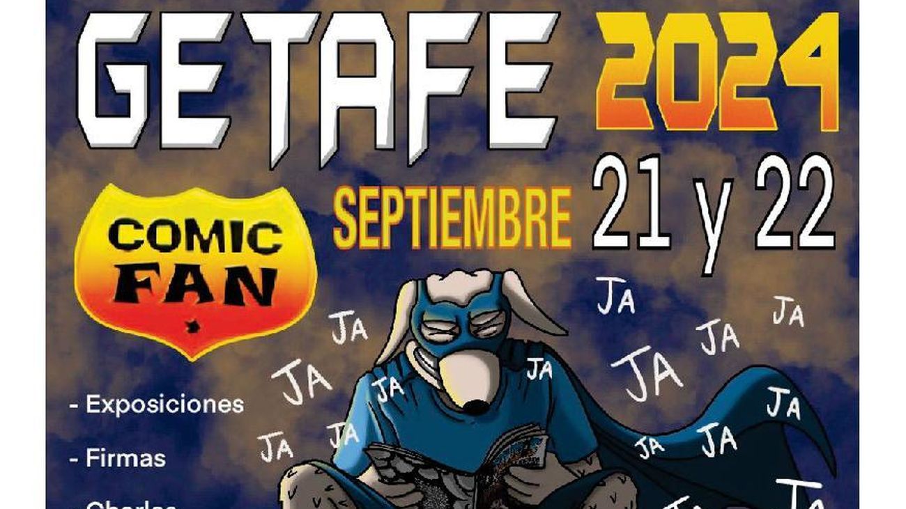 Cartel de la Comic Fan de Getafe