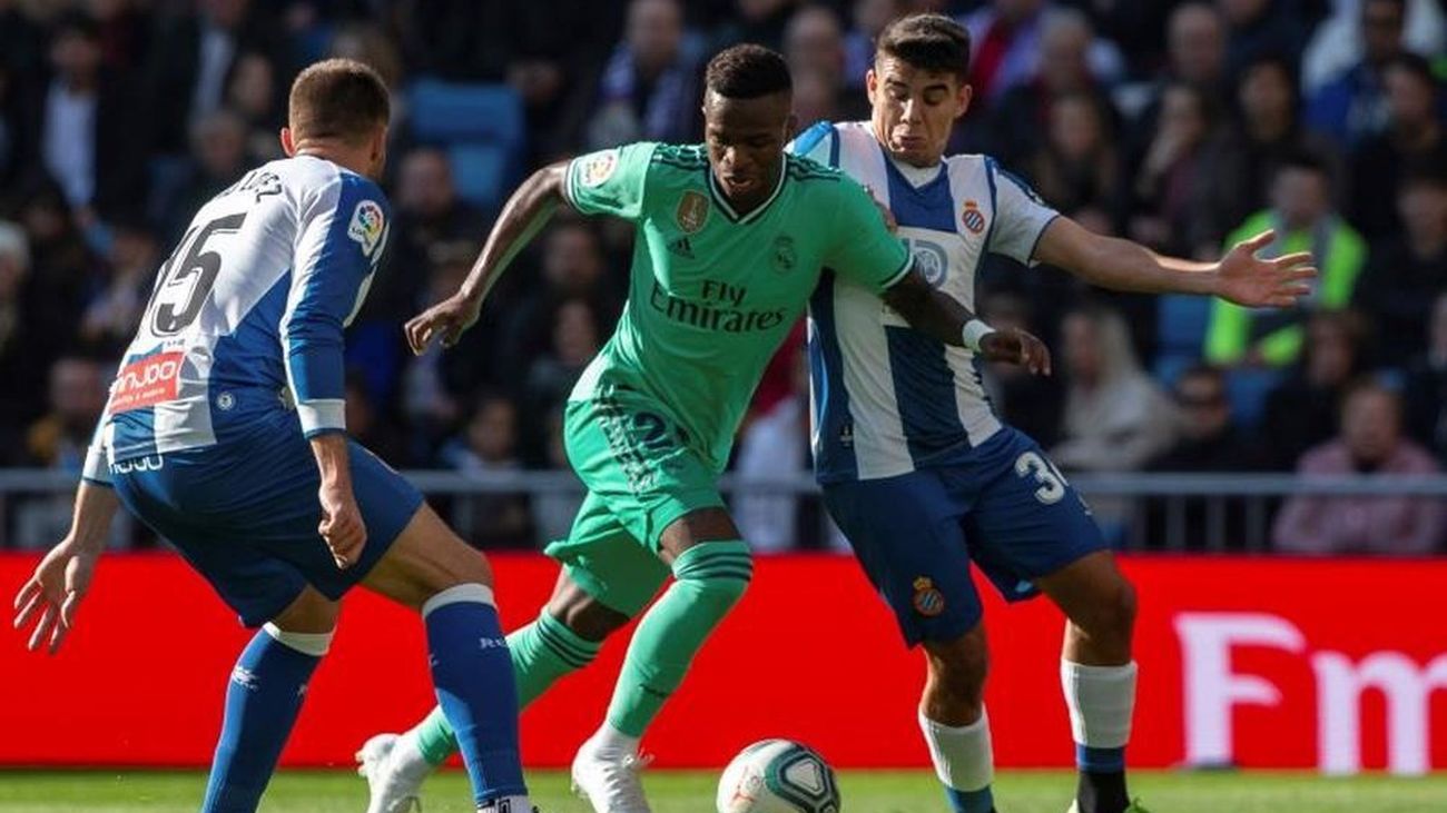 Vinicius ante el Espanyol