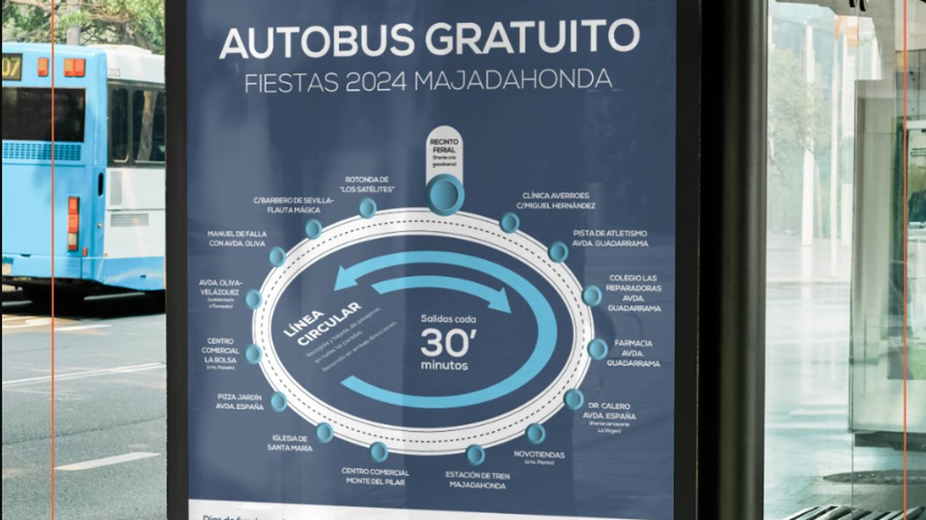 Autobús gratuito en Majadahonda