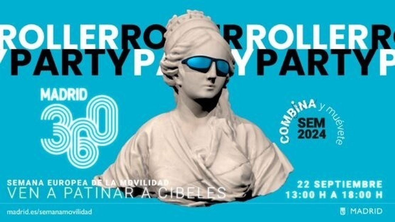 Cartel de la 'Roller Party 360'