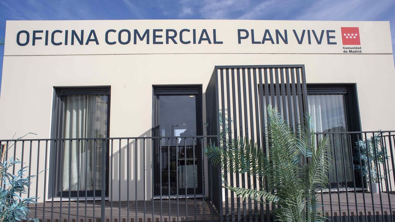 Oficina comercial del Plan Vive de la Comunidad de Madrid