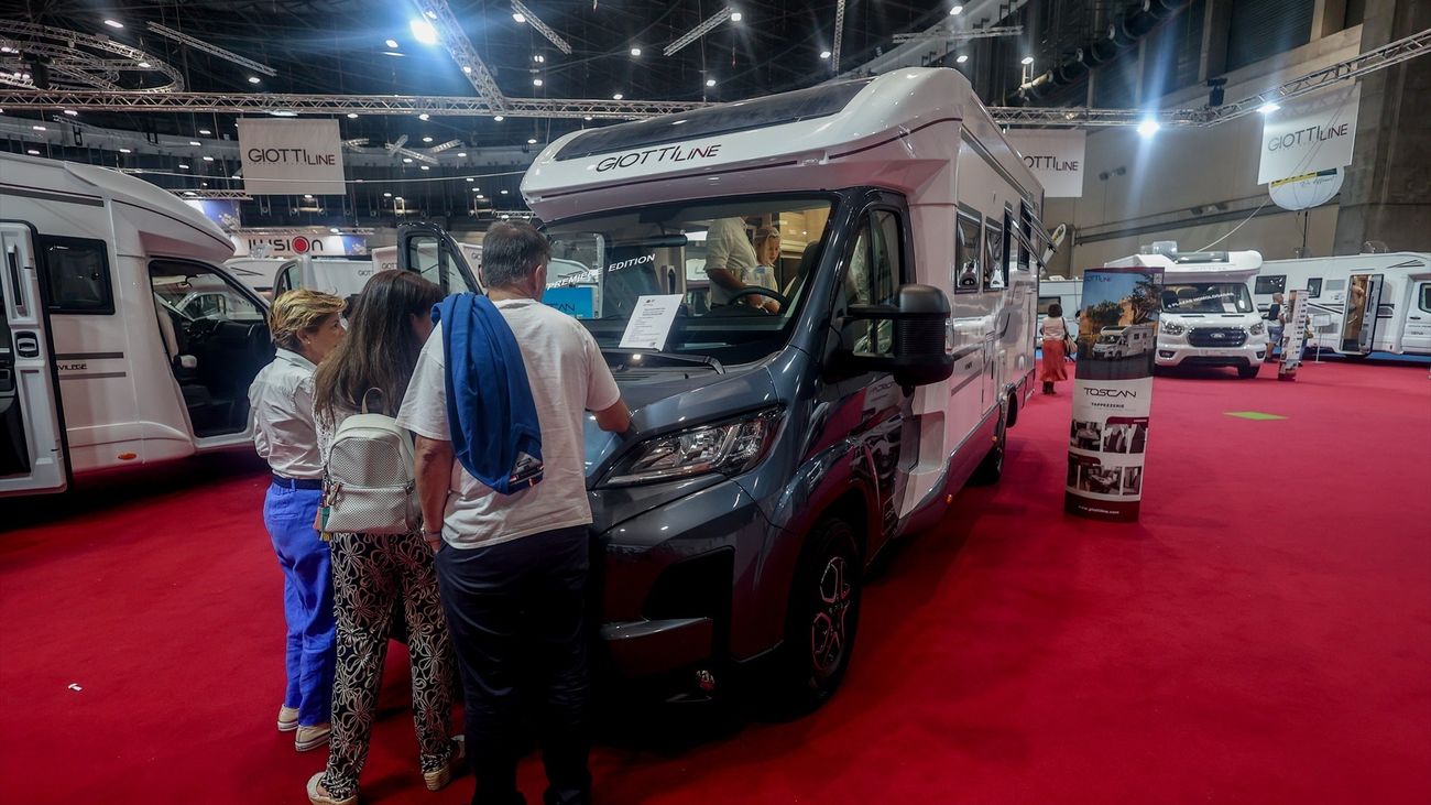 Aficionados a las caravanas, en la exposición de Ifema