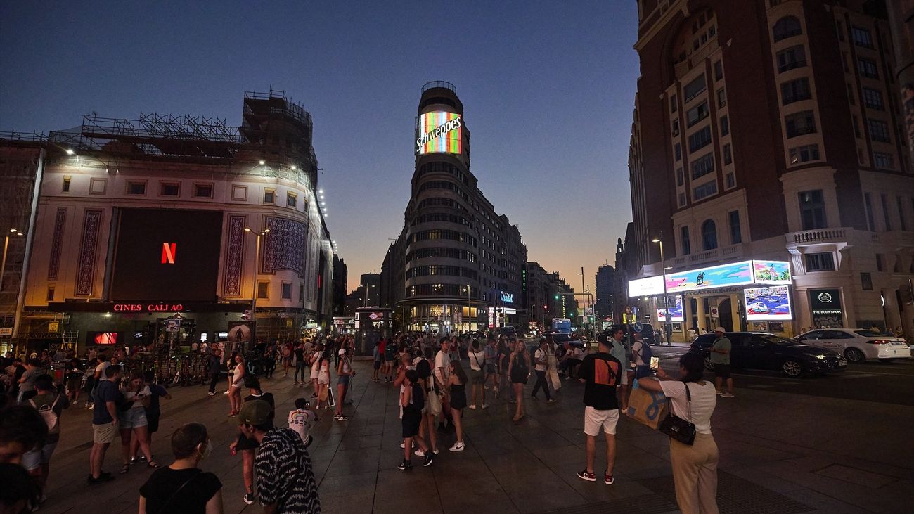 Plaza del Callao este verano