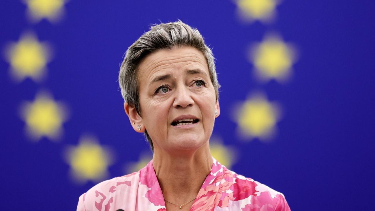 La vicepresidenta ejecutiva de la Comisión Europea encargada de Competencia, Margrethe Vestager