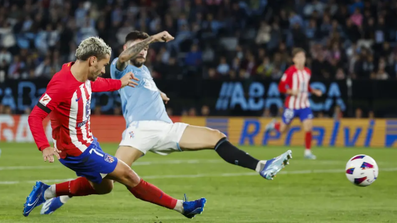 Griezmann ante el Celta