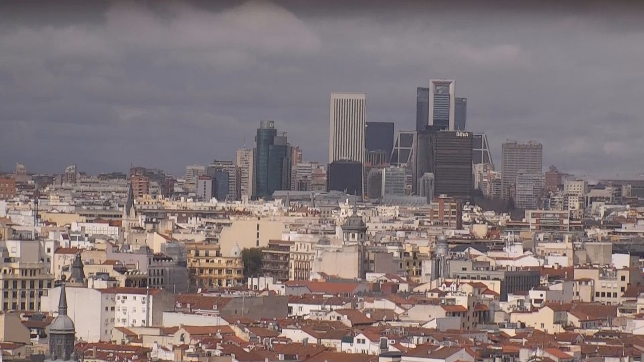 El tiempo en Madrid este miércoles: Cielos cubiertos con lluvias débiles