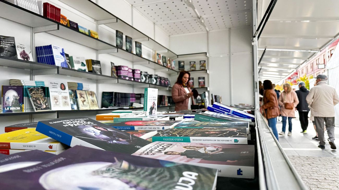 Caseta de la Feria del Libro de Majadahonda