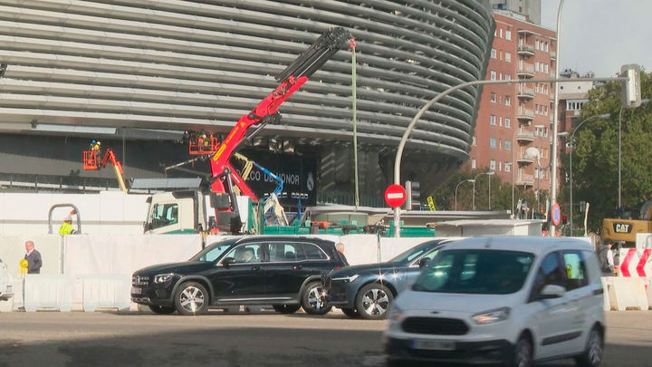 Obras en el Santiago Bernabéu