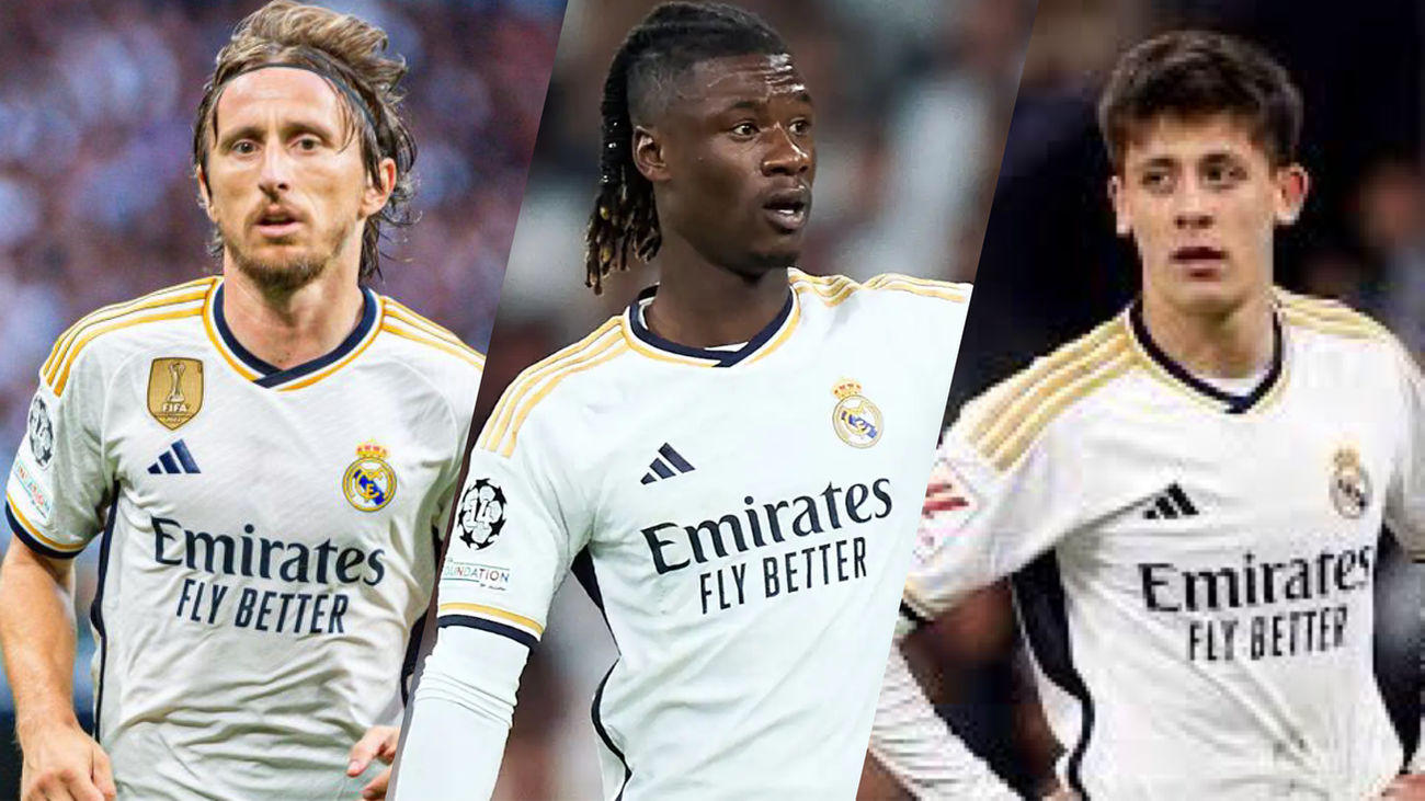 Modric, Camavinga y Güler