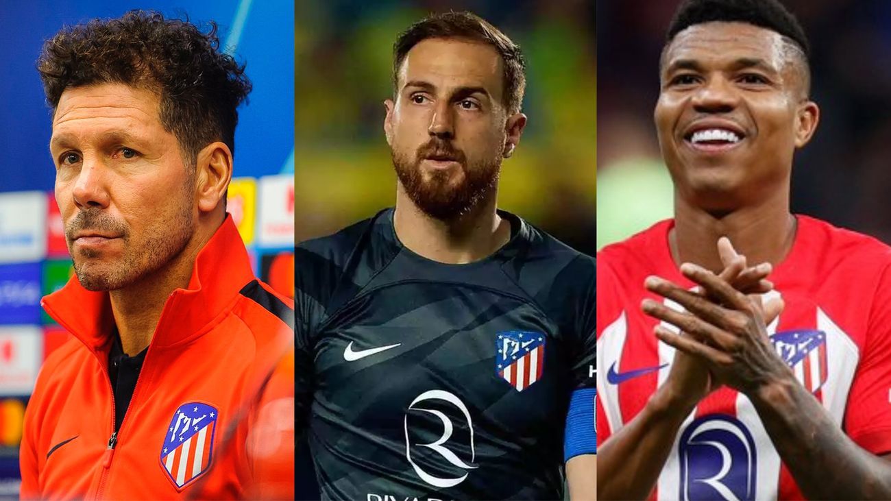 Simeone, Oblak y Reinildo