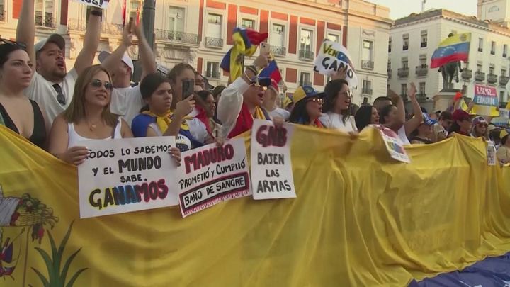 Madrid se suma esta tarde a la protesta mundial contra Nicolás Maduro