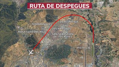 El ruido de los aviones pone en pie de guerra a los vecinos de San Sebastián de los Reyes