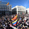 Miles de personas piden en Madrid "el fin de la tiranía de Maduro"