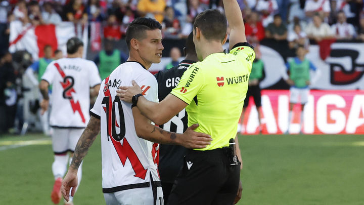 James Rodríguez, elemento de discordia en el Rayo Vallecano