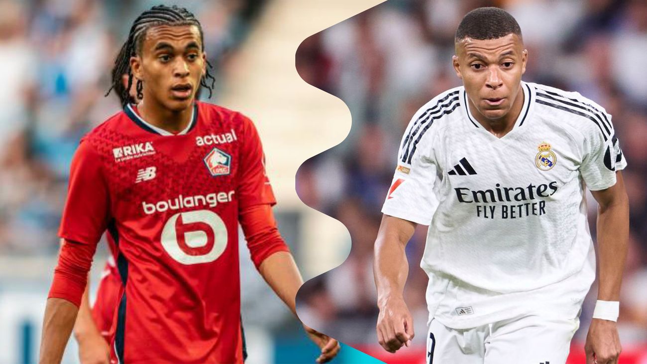 Kylian y Ethan Mbappé