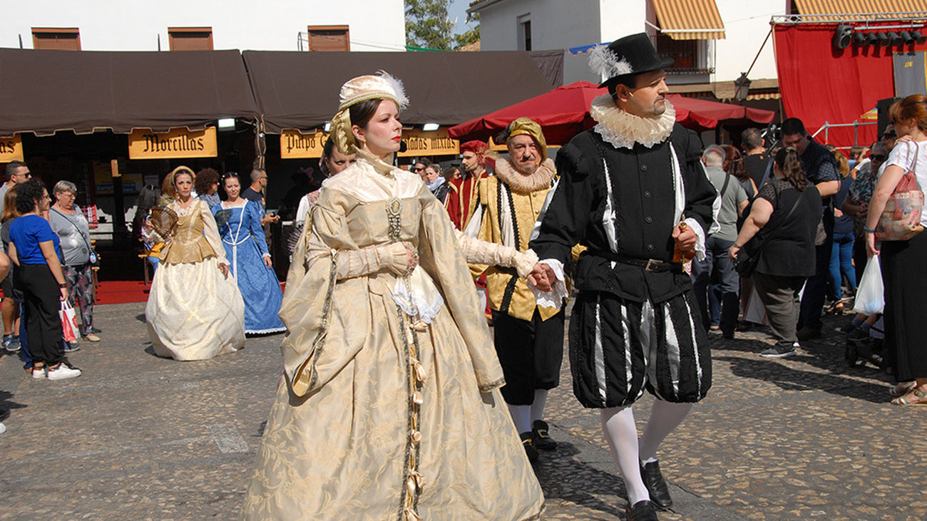 Ambientación de la Feria Barroca de Valdemoro