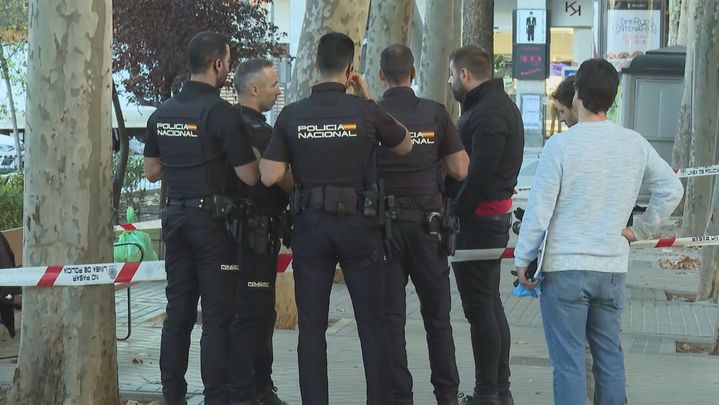 Policía en el lugar de los hechos