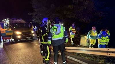 Muere un motorista en la M-505 a la altura de San Lorenzo de El Escorial