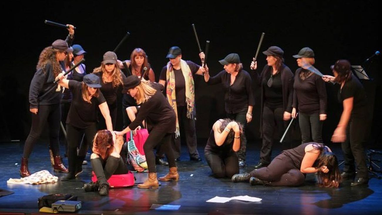 Una de las representaciones en la Muestra Local de Teatro de Parla