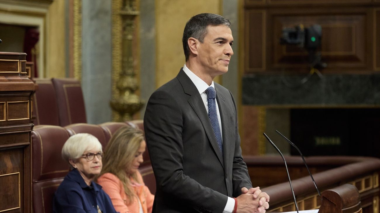 El presidente del Gobierno, Pedro Sánchez