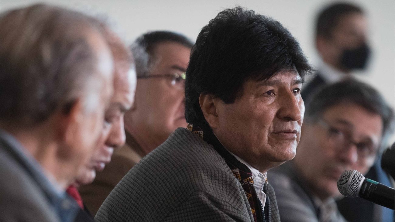 Evo Morales, expresidente de Bolivia