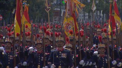 Los reyes y la Princesa Leonor presiden este sábado el desfile del 12 de octubre