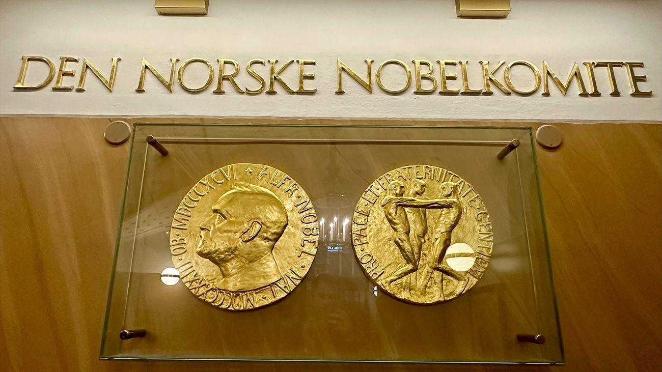 Medallas del Premio Nobel de la Paz que entrega el comité noruego