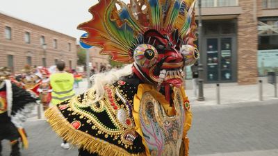 Leganés celebra un desfile multicultural con motivo del Día de la Hispanidad