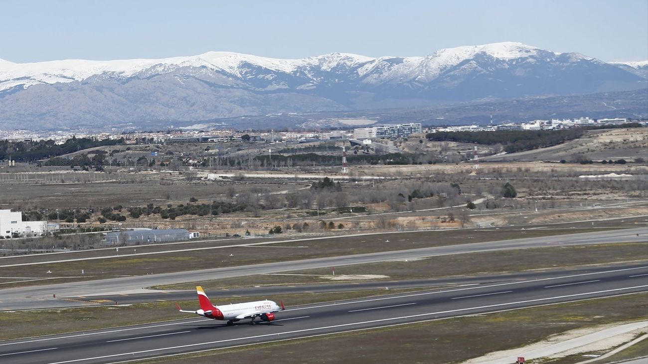 Pistas del aeropuerto de Madrid-Barajas