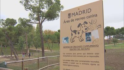 Amenaza con matar a un perro en el Parque de San Isidro de Madrid cuchillo en mano