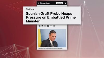 Bloomberg cuestiona la permanencia de Sánchez en el Gobierno de España