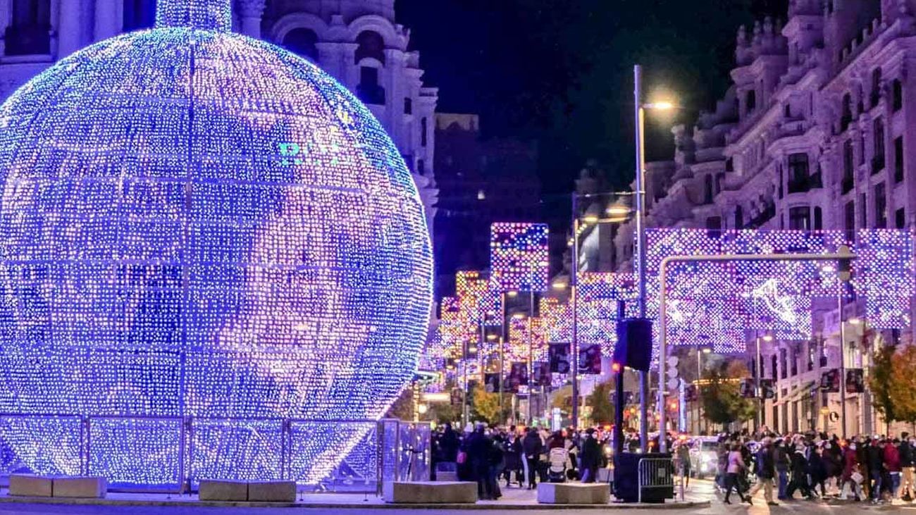 Luces de Navidad de Madrid