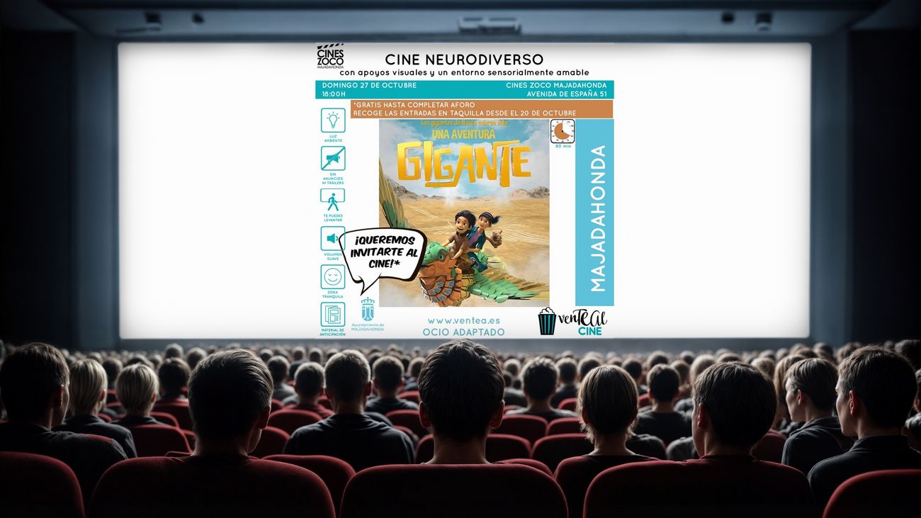 Cine neurodiverso en Majadahonda