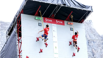 Madrid Río acoge IFSC 4 Speed de escalada de velocidad