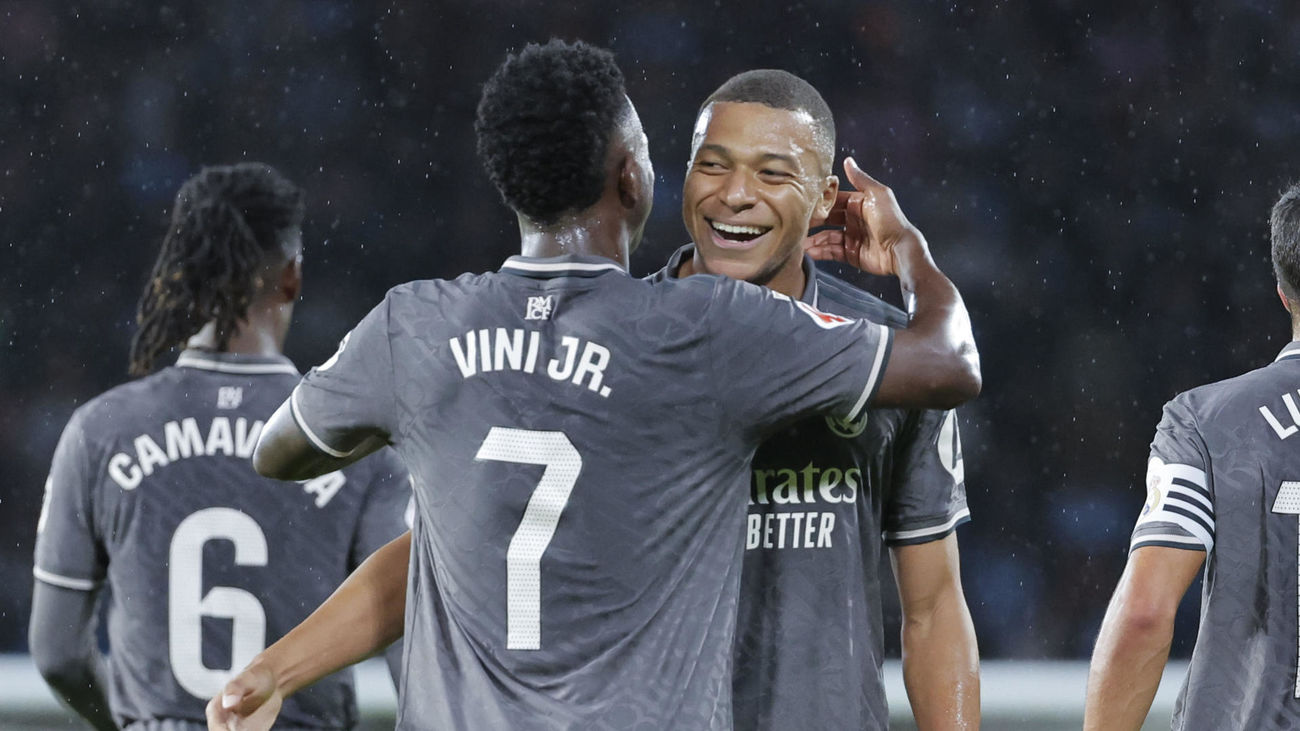 Vinicius y Mbappé