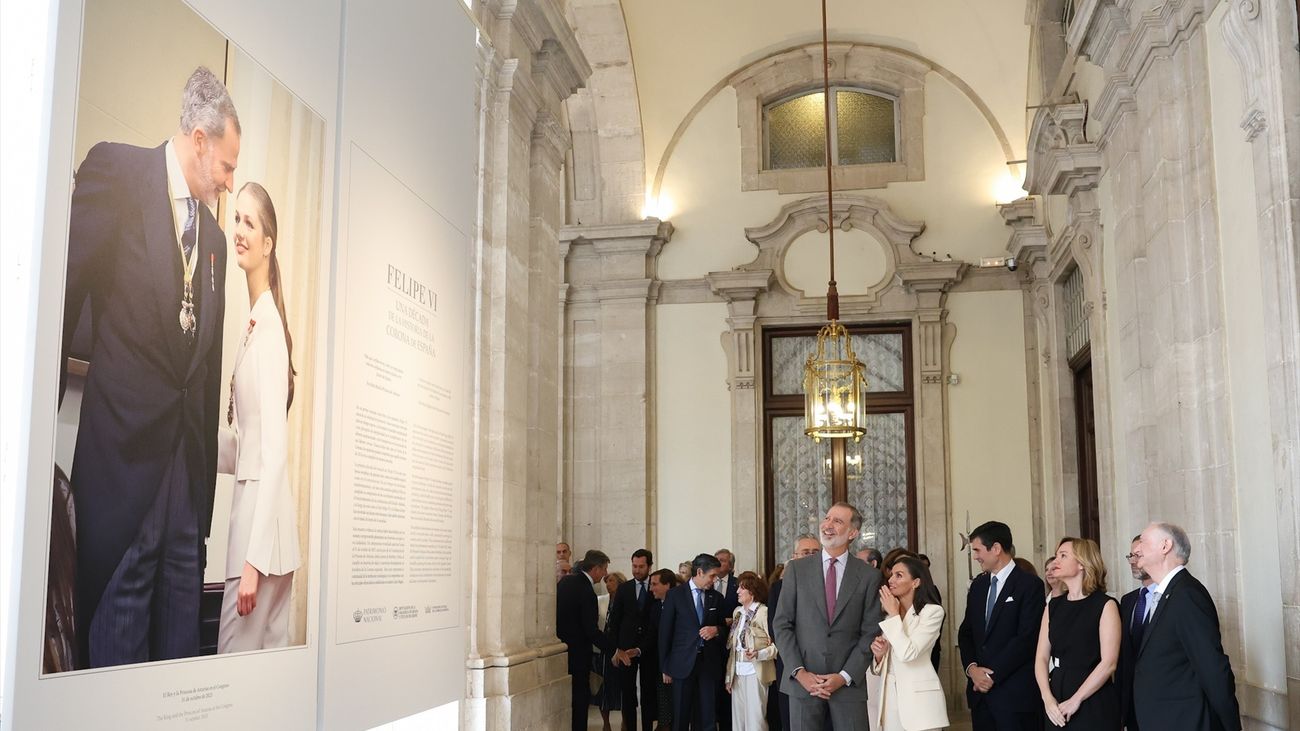 El Palacio Real de Madrid prorroga la exposición sobre el reinado de Felipe VI hasta marzo de 2025