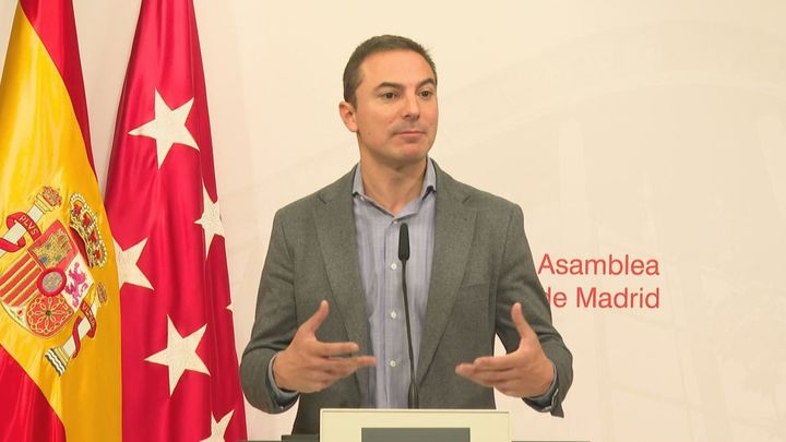 Juan Lobato, portavoz socialista en la Asamblea de Madrid