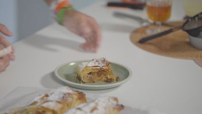 Sabor a Madrid:  Strudel de manzana en Delicias