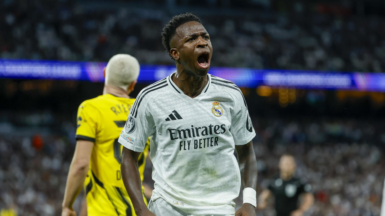 Vinicius ante el Borussia Dortmund