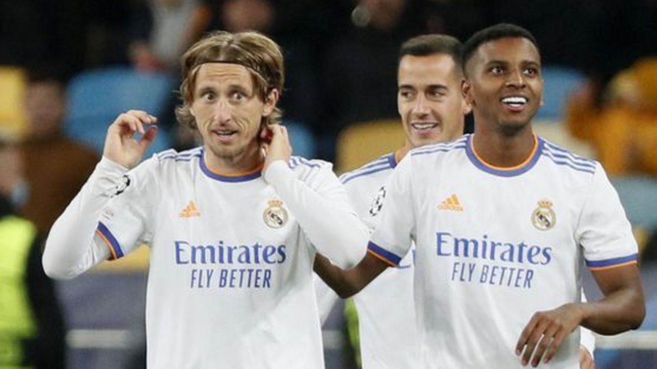 Modric y Rodrygo