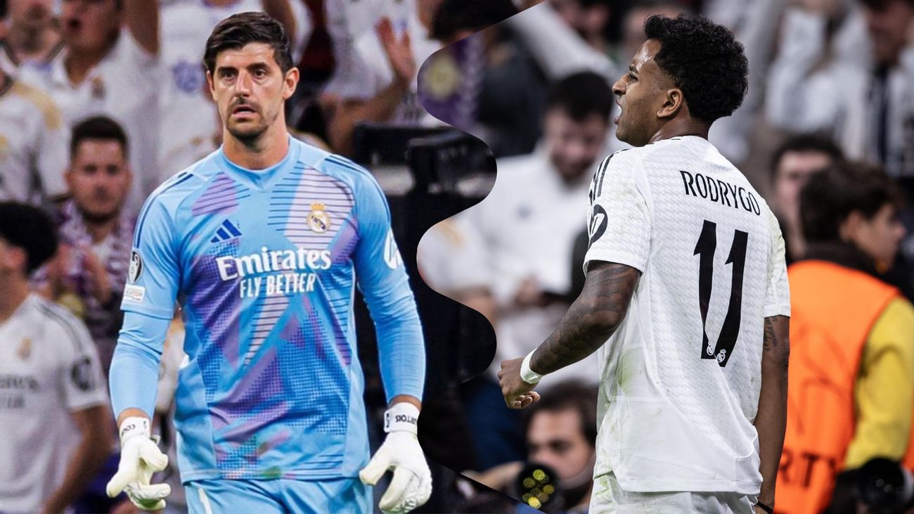 Courtois y Rodrygo