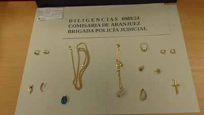 Detenida en Aranjuez una empleada de hogar por robar joyas en las viviendas donde trabajaba