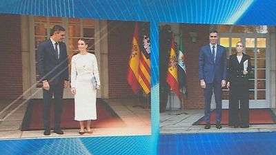 Sánchez recibe a las presidentas de Baleares y Extremadura