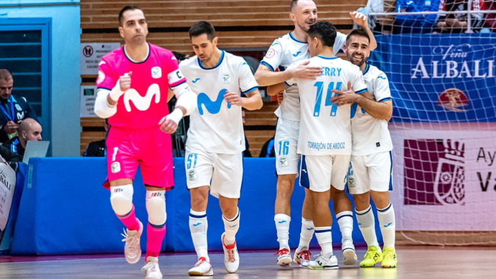 1-6. El Movistar Inter se pasea por Valdepeñas