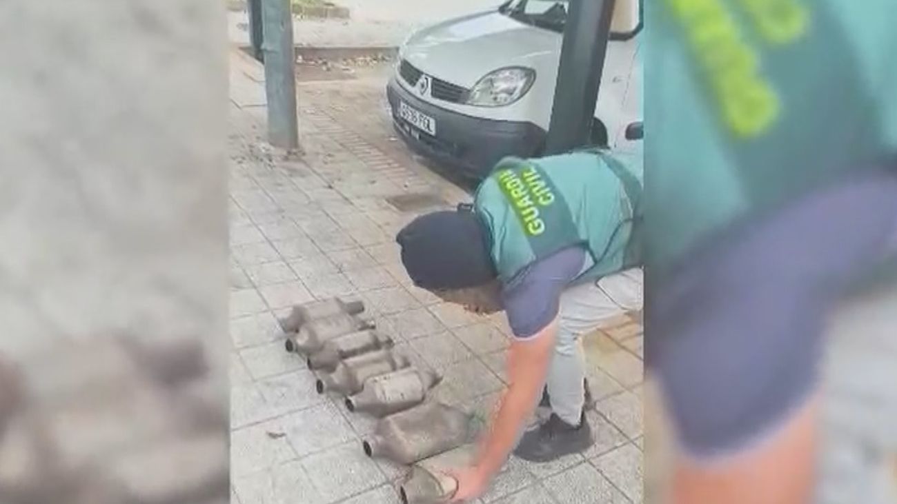 Tobo de catalizadores en Tres Cantos