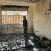 Herido leve un hombre en un incendio en una vivienda de Villanueva de la Cañada