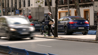 El atropello a un taxista abre el debate sobre la seguridad de una calle en Chamberí